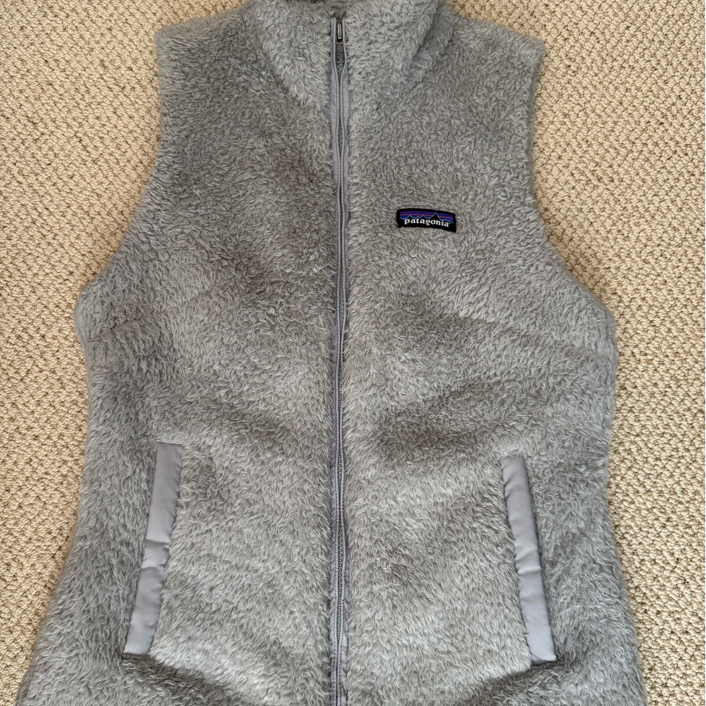 Patagonia Women’s Cozy Gray Fleece Vest